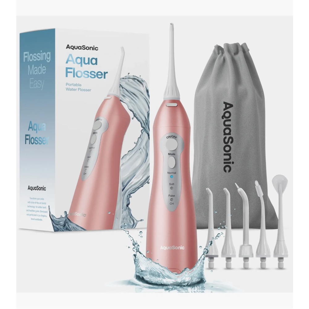 Aqua sonic - Aqua Flosser - Rose Gold